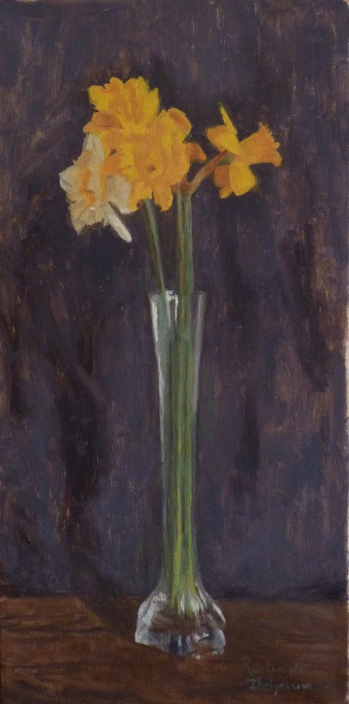 A Sunny Bouquet of Yellow Daffodils